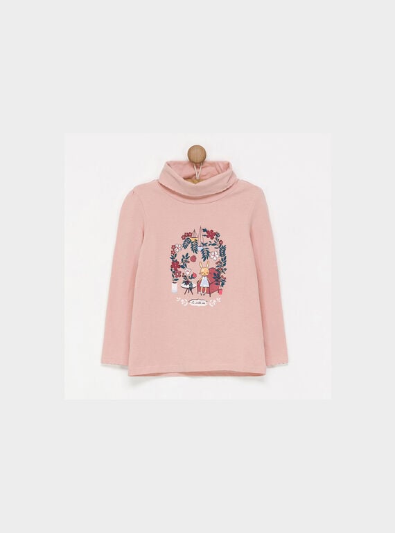 Sous pull rose PAHSETTE / 18H2PFH1SPL303