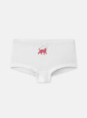 Lot de 5 culottes à rayures, imprimés ou uni Fille NEJUETTE / 25H5PFC3SHY001