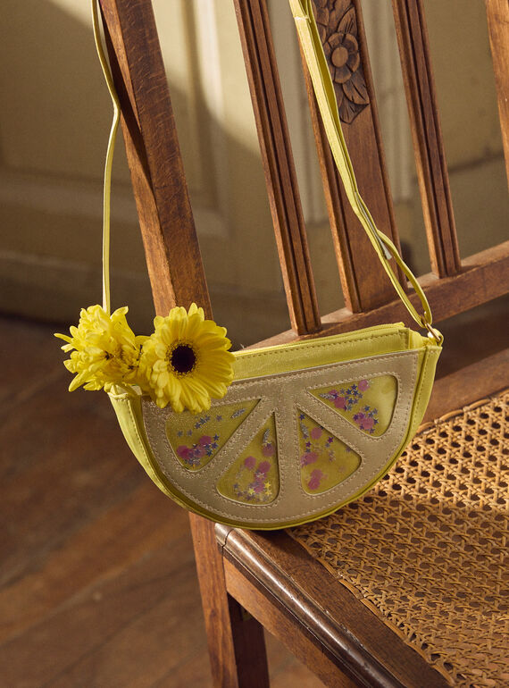 Sac citron à sequins MLAMONETTE / 25E4PFK1BES010