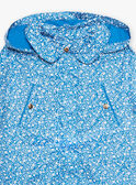 Imperméable 2-en-1 bleu enfant fille CLAFLETTE / 22E2PFG1IMP208