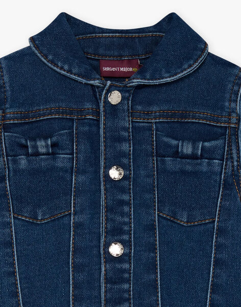 Veste En Jean A Details Noues Bebe Fille Achat En Ligne Manteau Parka Et Veste Sergentmajor