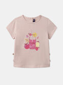 Tee Shirt Manches Courtes Rose MLAFRETTE / 25E2PFK2TMC301