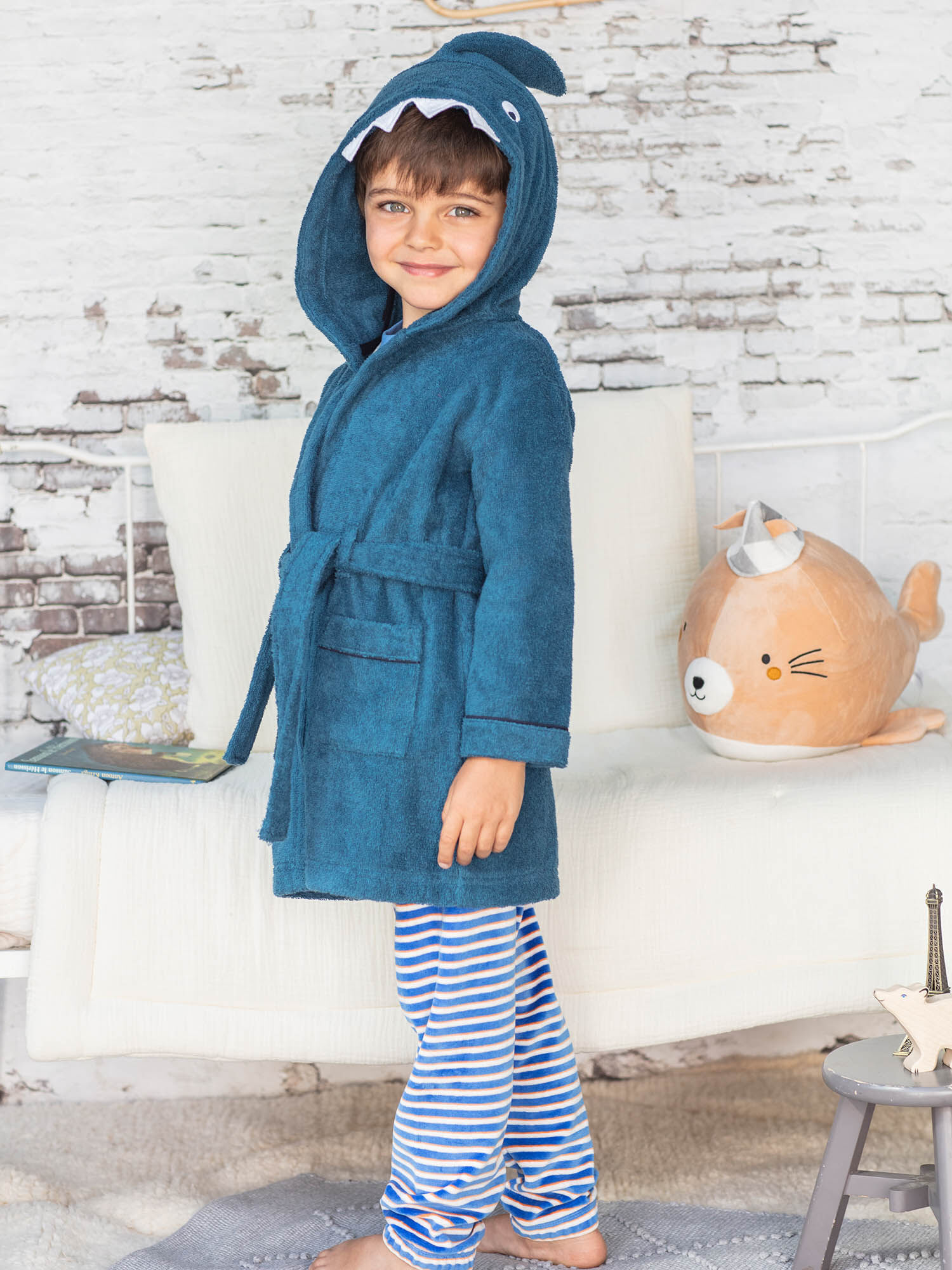 Peignoir petit bateau clearance garcon