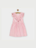 Robe chasuble rose RUSILETTE / 19E2PFF3CHS318