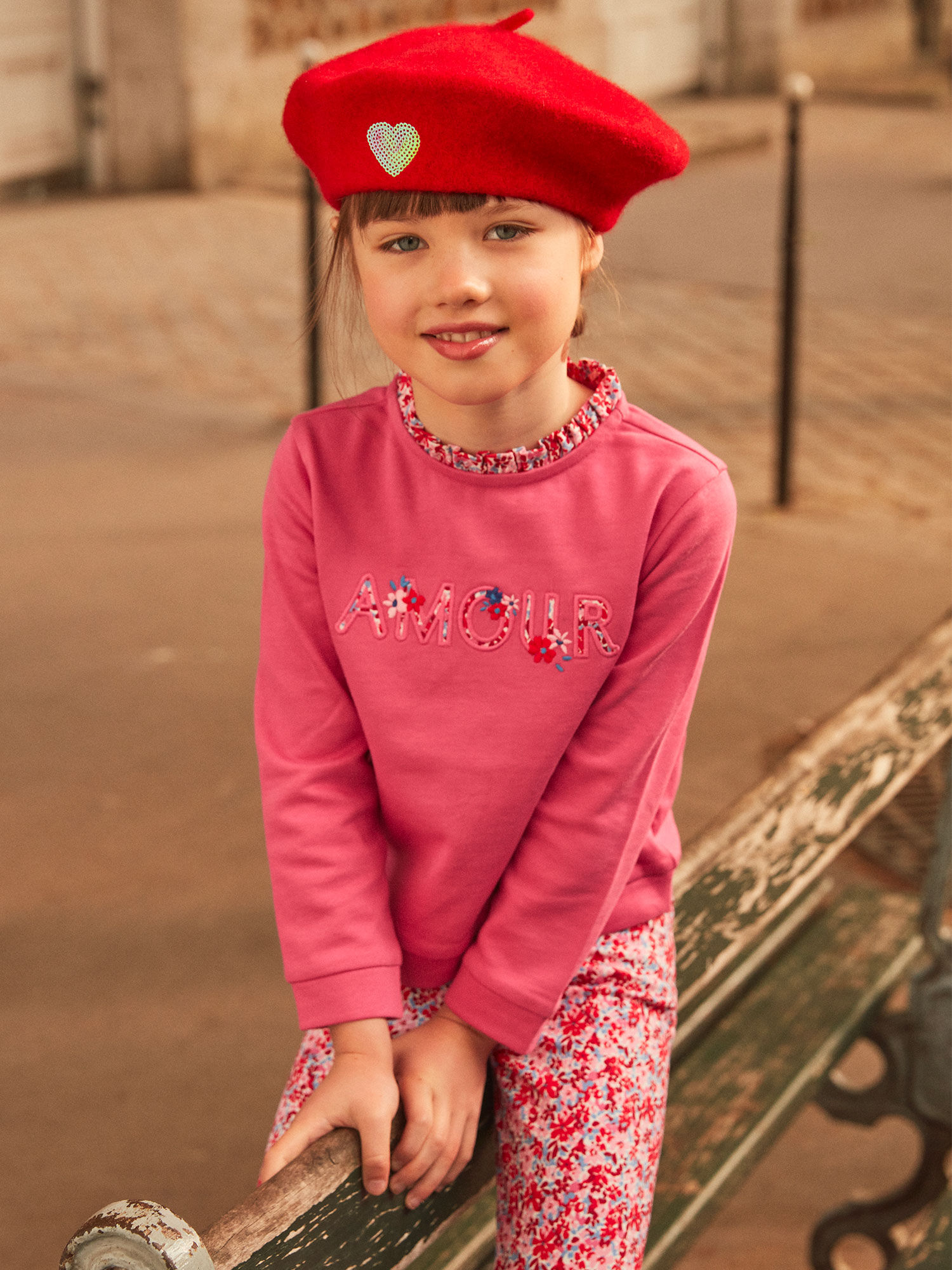 Sweat sergent major top
