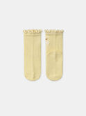 Chaussettes Jaune MANANA / 25E4BFK1SOQB104
