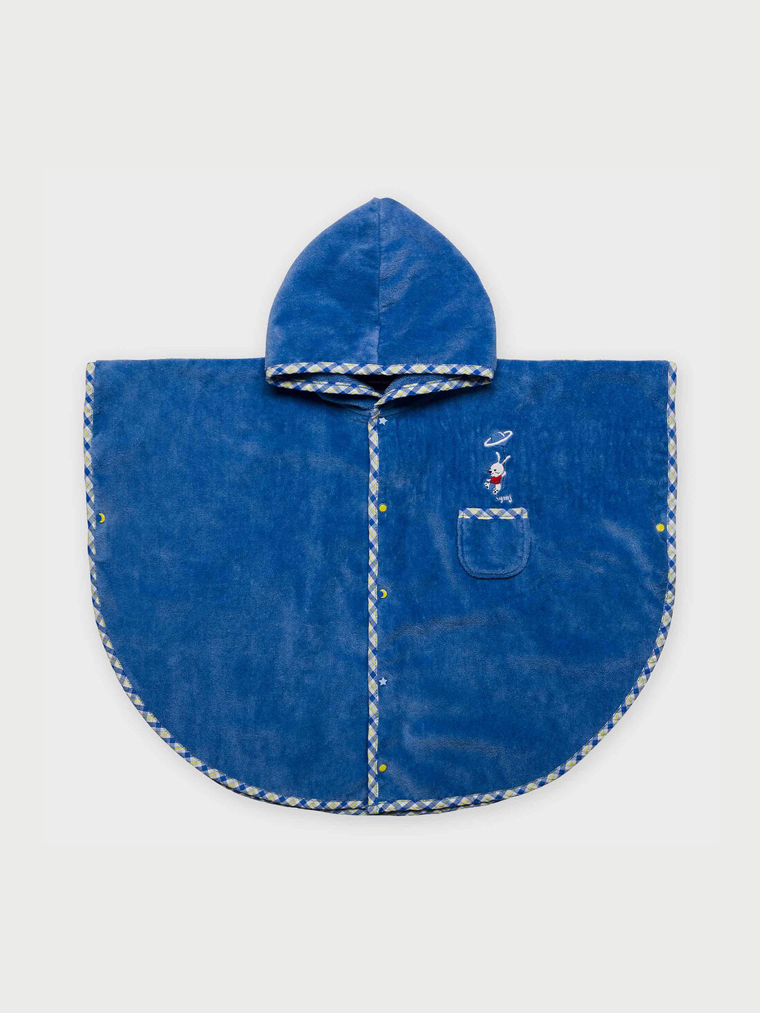 Cape de bain bleue