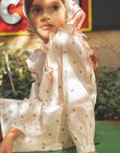 Robe écrue à volants FEDRETTE / 23E2PFB1ROB001