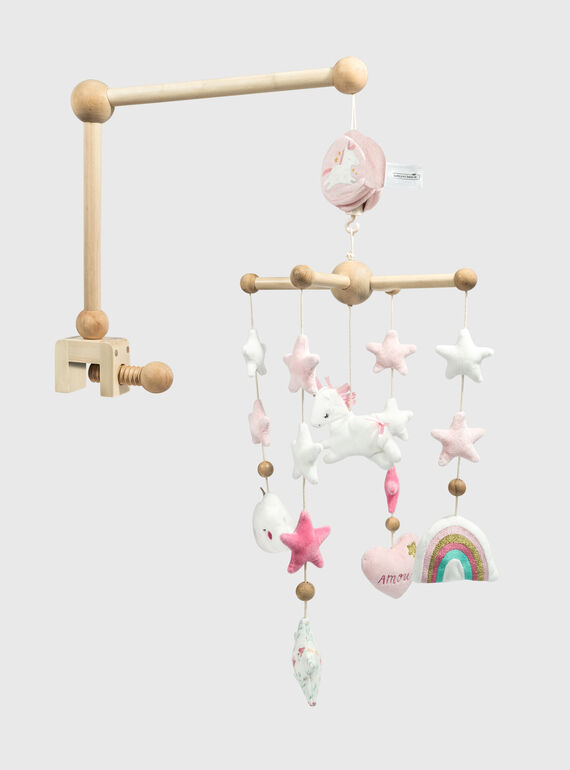 Mobile en bois : Licorne dans les nuages MOBILE G / 20J78251MBL099