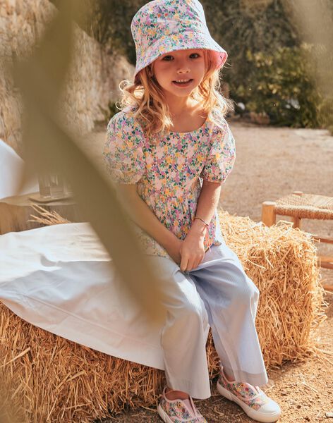 Blouse écrue à imprimé fleuri FLECHETTE / 23E2PFS1CHE001