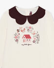 Tee Shirt Manches Longues Blanc DUVETETTE / 22H2PFR1TML632