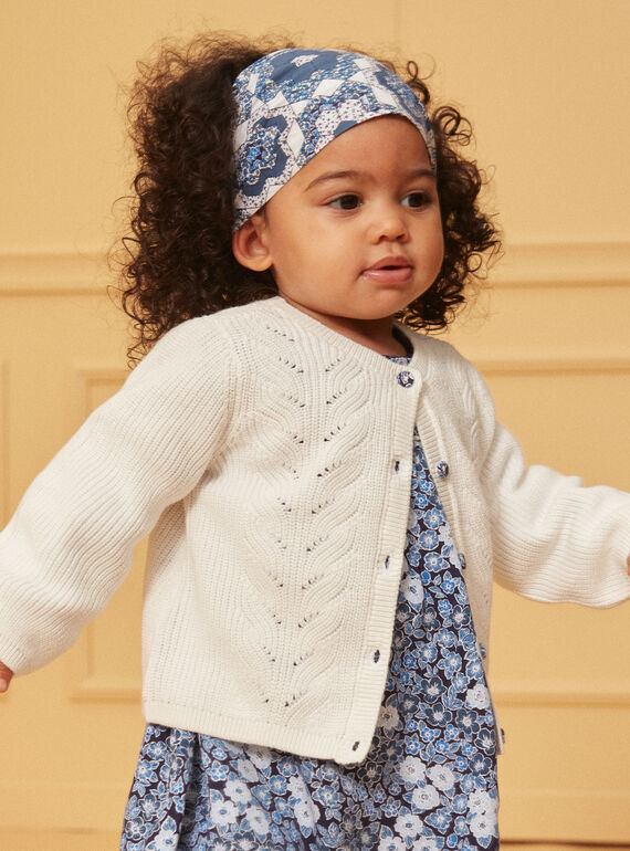 Cardigan Ecru LACLARISSE / 24H1BFJ1CAR001