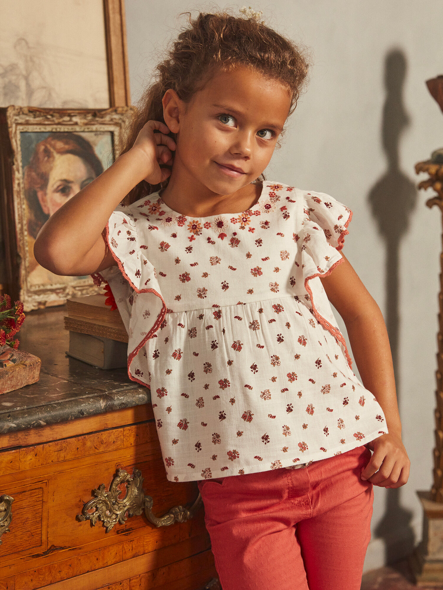 Fille Nouvelle Collection Imprim s exclusifs Mode Enfant de