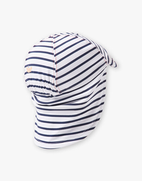 Chapeau Blanc A Rayures Bleu Marine Bebe Garcon Nouveautes Bebe Sergentmajor