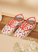 Slip-on écru à imprimé cerises FABALETTE / 23N10PF41D16001