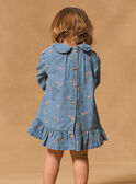 Robe en jean fleuri MAIRIS / 25E1BF91ROBP272