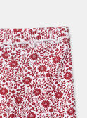 Legging flare fleuri MALENNA / 25E1BFJ1LG001