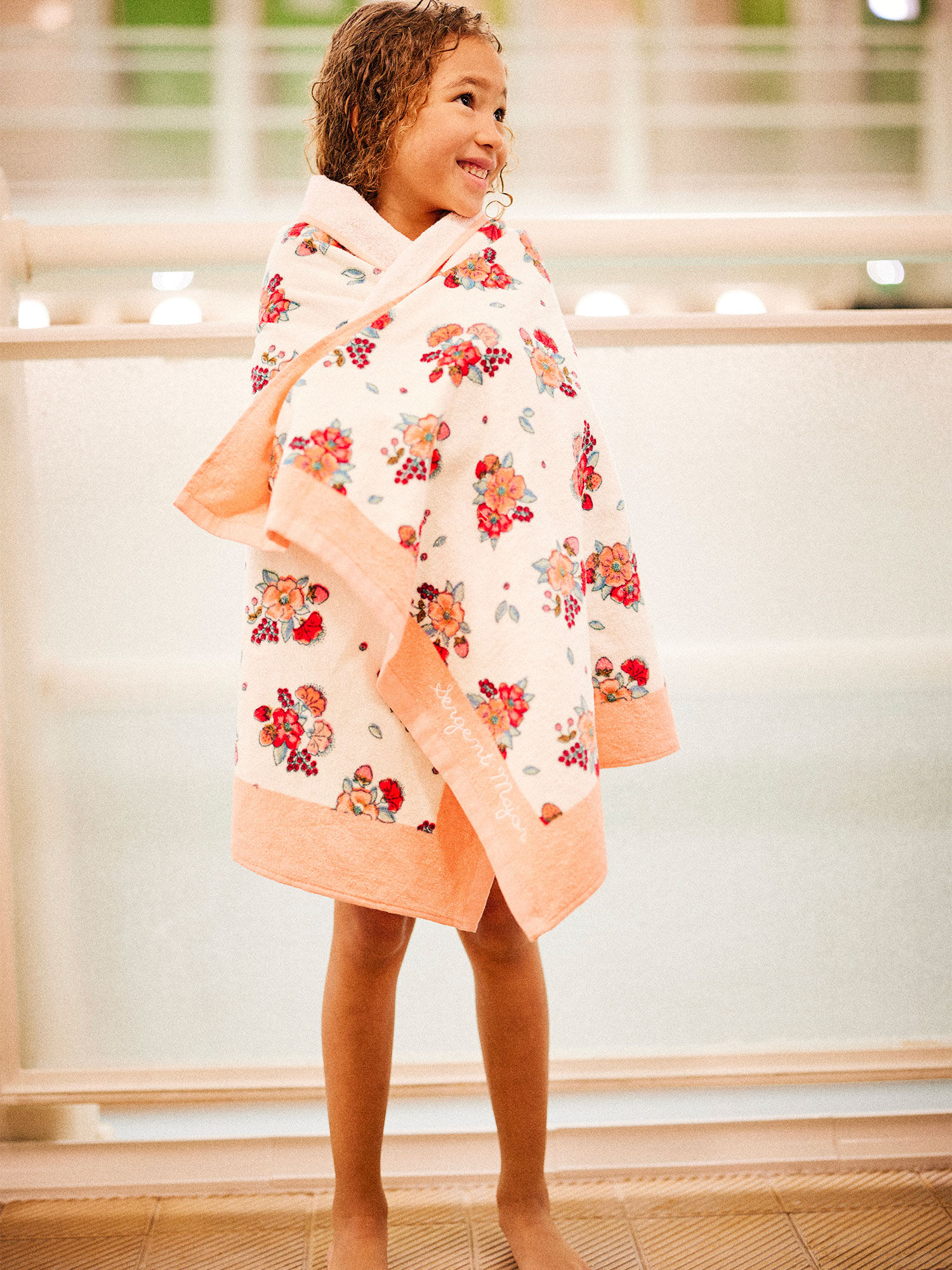 Serviette bebe fille deals