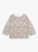 Haut de jogging à imprimé fleuri bébé fille CADORICE / 22E1BFB1JGHB112