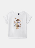 T-shirt  Chat cowboy MLOTETTE / 25E2PFP1TMC001
