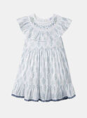 Robe fleurie à volants MREBETTE / 25E2PFL5ROB001
