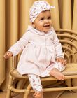 Ensemble robe, legging et bandeau bébé fille DOLAINE / 22H0CFH3ENS307