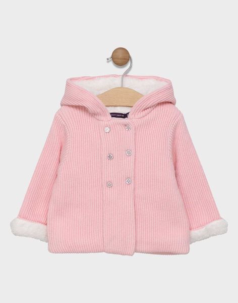 Veste Rose En Tricot Doublee Fausse Fourrure Bebe Fille A Contre Saison Bebe Sergentmajor Veste Rose En Tricot Doublee Fausse Fourrure Bebe Fille A Contre Saison Bebe Sergentmajor