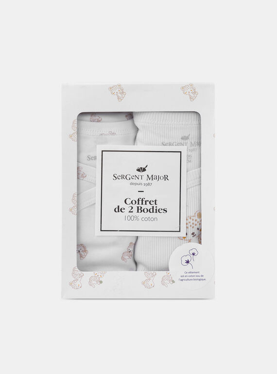 Lot de 2 bodies  MONET / 25E0NM12BOD000