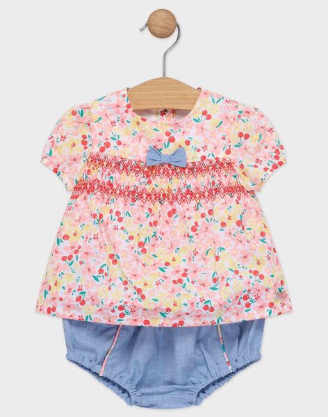 Ensemble Blouse Fleurie Et Bloomer Bebe Fille Les Jours Fleuris Bebe Sergentmajor