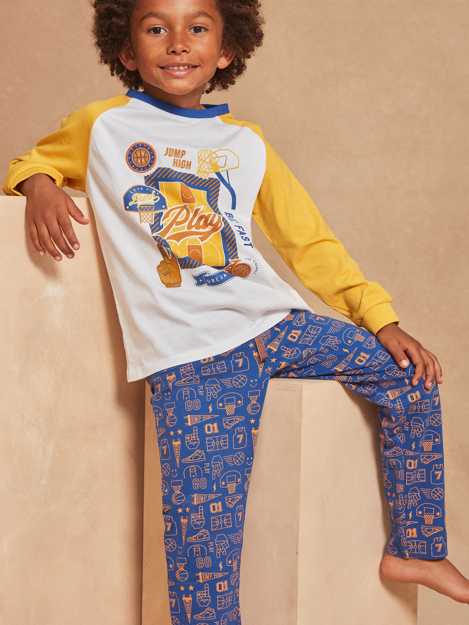Pyjama jaune sale