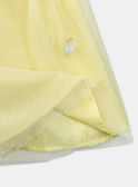 Robe Jaune KRETULETTE / 24E2PFL6ROBB103