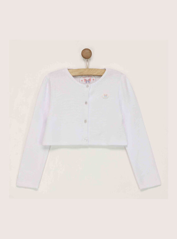 Cardigan blanc RUBIVETTE / 19E2PFF2CAR001