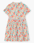 Robe chemise écrue à fleurs FASOLETTE 2 / 23E2PFB2ROB001
