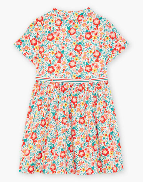 Robe chemise écrue à fleurs FASOLETTE 2 / 23E2PFB2ROB001