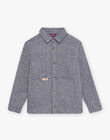 Chemise bleue manches longues DEMINAGE / 22H3PGF1CHMP267