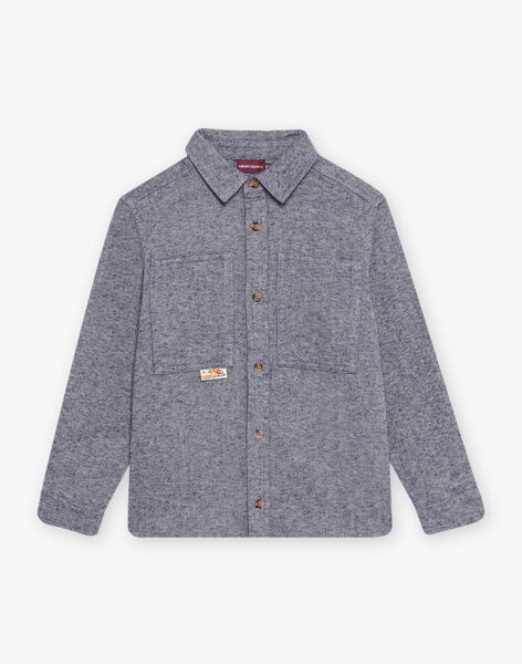 Chemise bleue manches longues DEMINAGE / 22H3PGF1CHMP267
