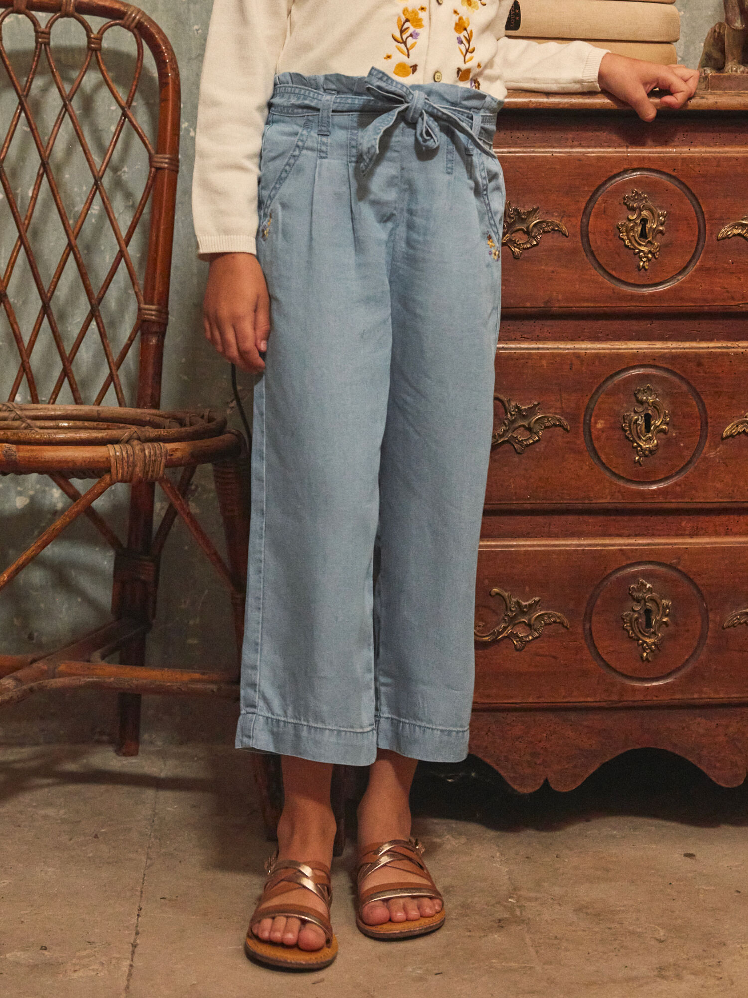 Sergent major pantalon fille top