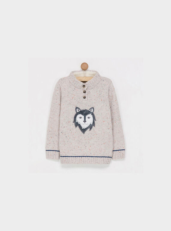 Pull beige POALOUAGE / 18H3PGP1PUL114