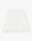 Sweat écru légume et fruit FESWETTE / 23E2PFB1SWE001