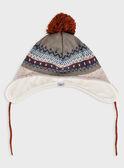 Bonnet beige POBAGE / 18H4PGP1BON114