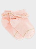 Chaussettes basses rose  RYADOMETTE / 19E4PFR1SOB413