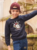 Pull Bleu marine LUMIAGE / 24H3PGM1PUL070
