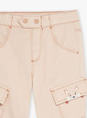 Pantalon cargo beige clair GABERNARD / 23H1BG71PAN801