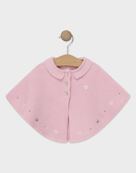 Cape En Tricot Rose Bebe Fille Veste Et Cardigan Naissance Sergentmajor