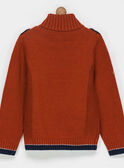 Pull orange PIZZAGE / 18H3PGK1PUL405