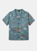 Chemise Bleue KROCHEMAGE / 24E3PGE1CHMC200