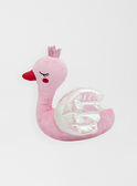 Cygne rose et ailes irisées swan / 20J7GF34PE2030