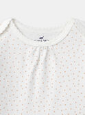 Lot de 3 bodies imprimé ou uni Bébé Fille NEFANTINE / 25H5BFC2BDL001
