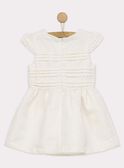 Robe écrue RYANAETTE / 19E2PFR3ROB001