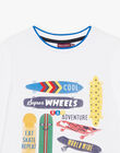 T-shirt manches longues à imprimé skateboard DAJAMMAGE / 22H3PGE2TML000